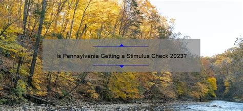 Is Pennsylvania Getting A Stimulus