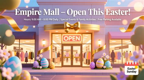 Is The Mall Open Easter Sunday