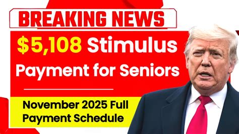 Is There A New Stimulus For Seniors