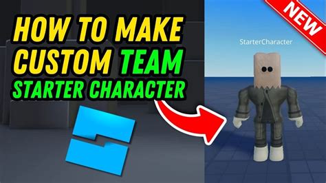 Is it possible that i can make a starter character for only 1 player 