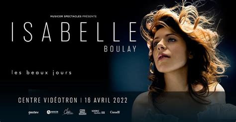 Isabelle Boulay Spectacle 2022 Standard