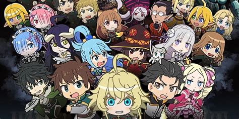 Isekai Quartet Characters
