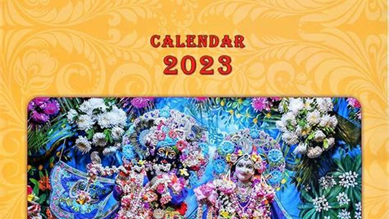 Iskcon Desire Tree Calendar 2025