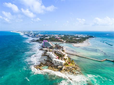View of Isla Mujeres from ferry