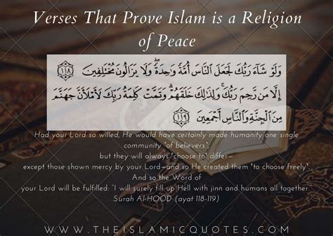 Islam Quotes For Peace