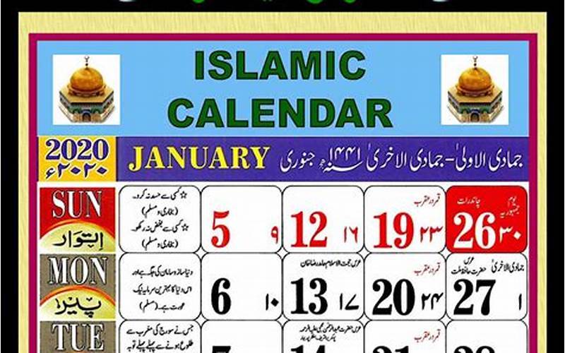 Islamic Calendar App