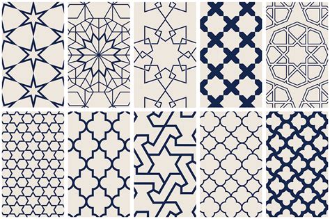 Islamic Art Vector Patterns