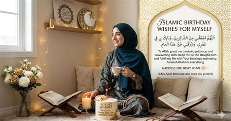 Islamic Birthday Caption For Myself