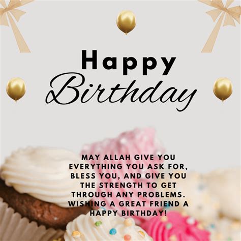 Islamic Birthday Quotes For Best Friend