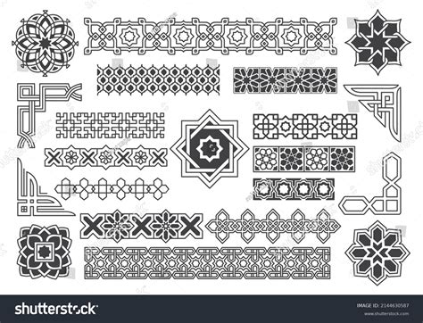Islamic Border Design Vector