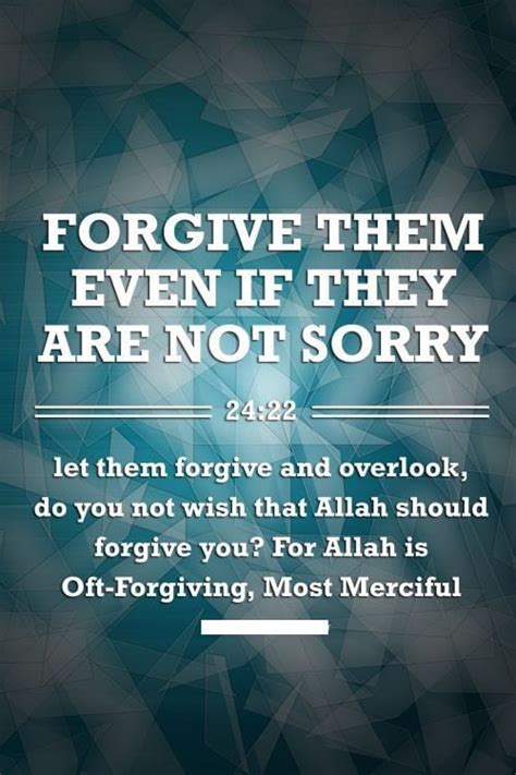 Islamic Forgiveness Quotes