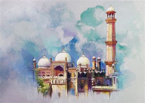 Islamic Mosque Painting