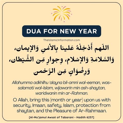 Islamic New Dua