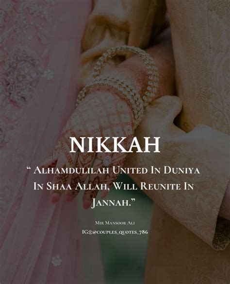 Islamic Nikah Quotes