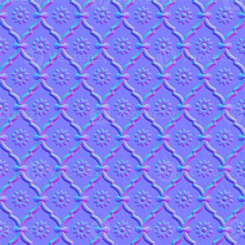 Islamic Pattern Normal Map Opacity