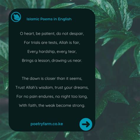 Islamic Poems About Life