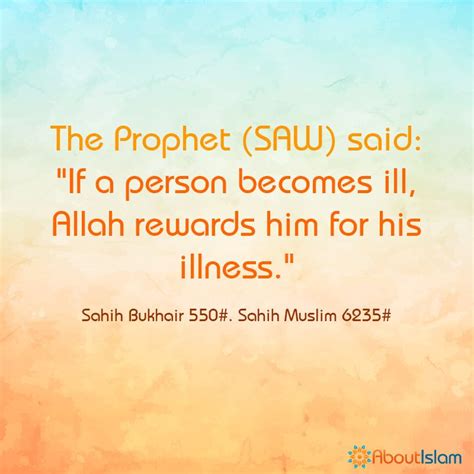Islamic Quotes For The Sick
