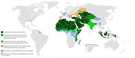 Islamic World Map