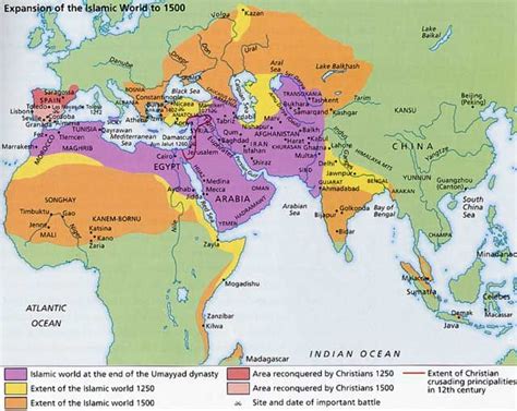 Islamic World Map 1500