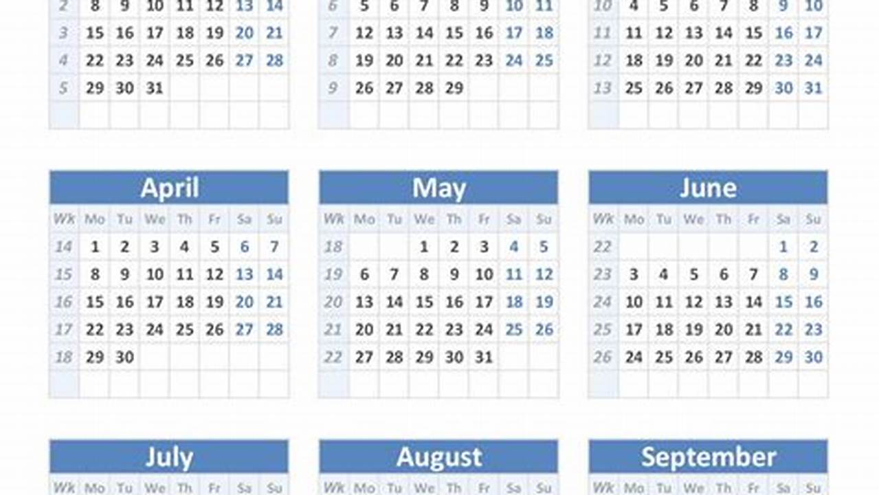 Iso 2024 Calendar System Template