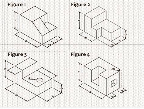 Isometric Drawing Examples: From Simple Shapes to Complex Objects