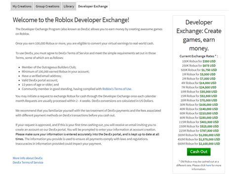 Issues with the Developer Exchange: Testimonies from the Roblox 