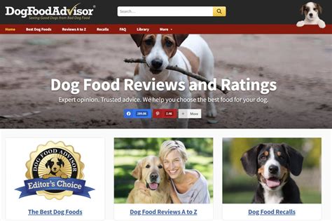 Issues with the Dog Food Advisor Website Essentially Dogs