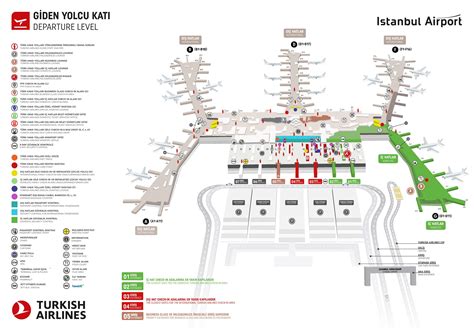 Istanbul Airport Terminal 1 Map