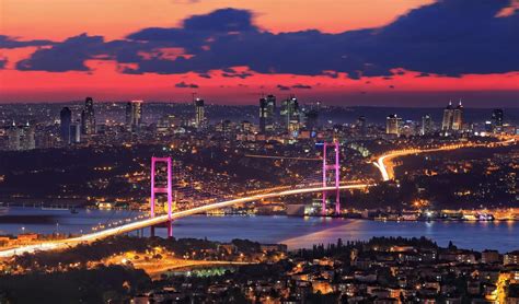 Istanbul night view