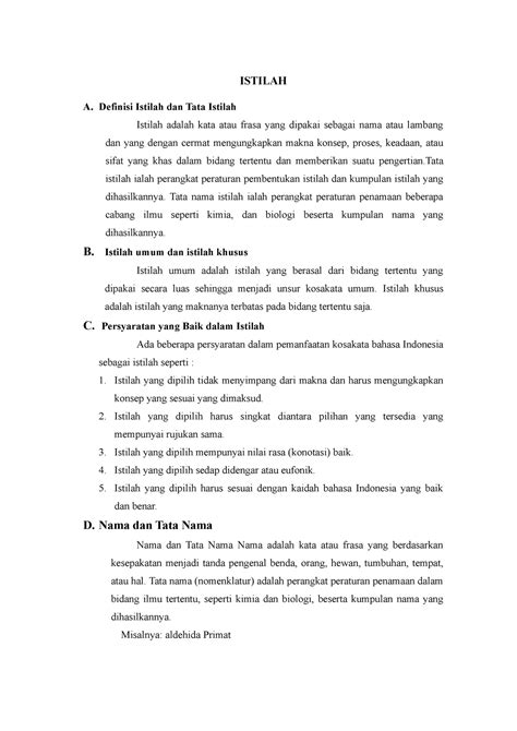 Istilah-istilah Perkantoran dalam Bahasa Indonesia