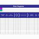 It Risk Register Template Excel
