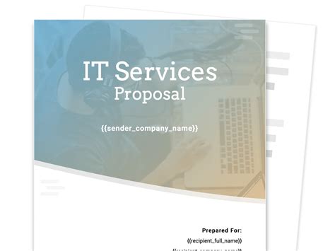 It Support Services Proposal Template