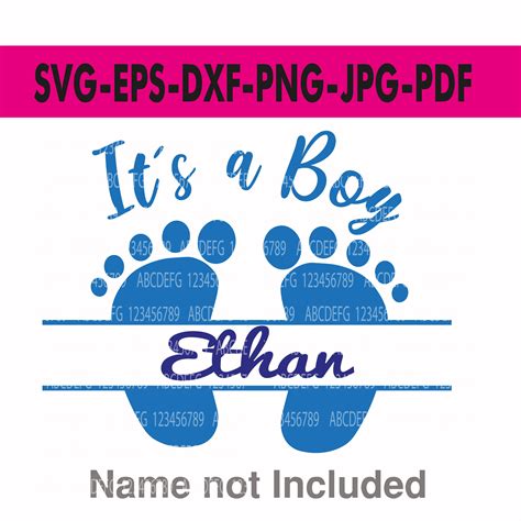 Download It's a Boy SVG, Baby Boy SVG... Cut Files