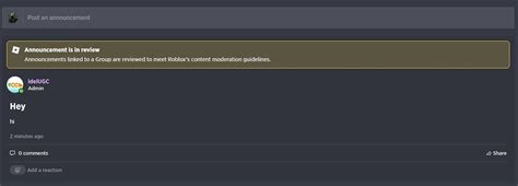 It appears Roblox has moved the location of Group Shouts for 