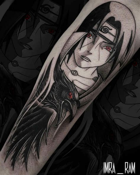 Itachi Crows Tattoo