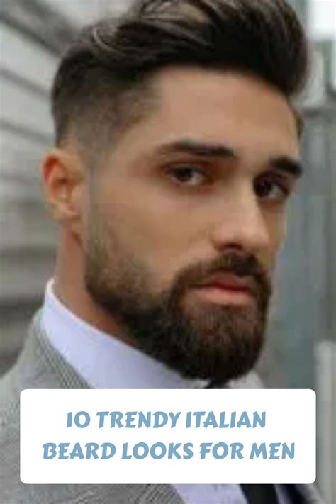 Italian Beard Styles