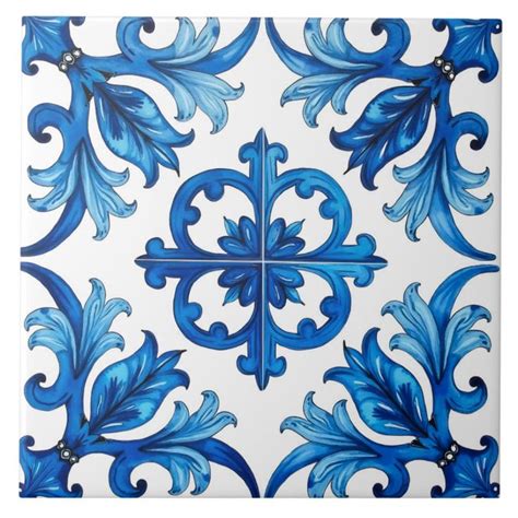 Italian Blue Tile