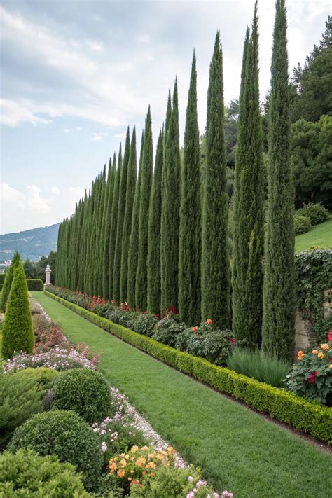 Italian Cypress Tree For Privacy