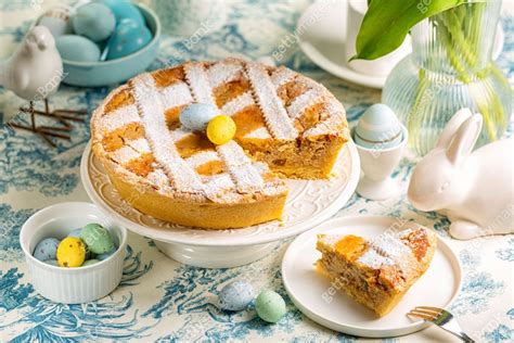 Italian Easter Cake With Ricotta