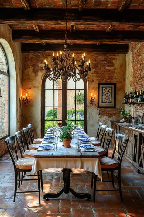 Italian Farmhouse Dining Table