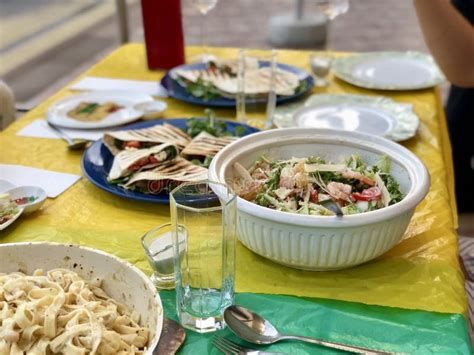 Italian Lunch Outdoor