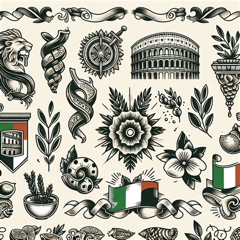 Italian Symbol Tattoos