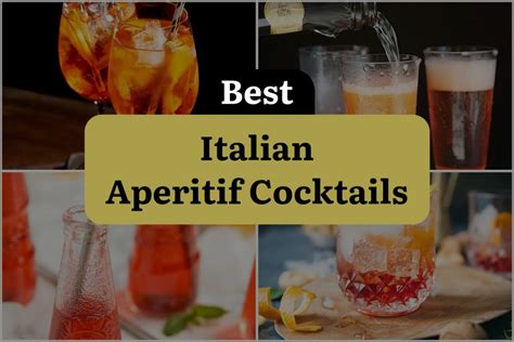 Italian aperitif selection