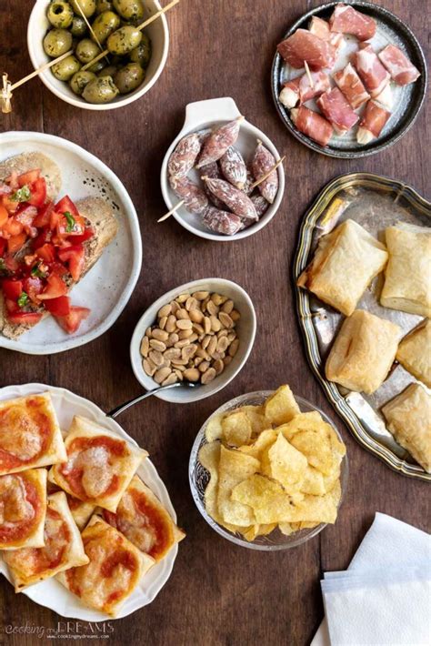 Italian aperitivo selection