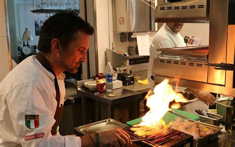 Italian chef at home