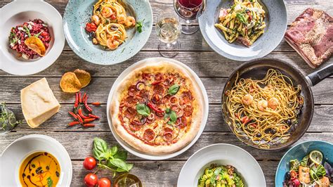 Italian food tasting samples