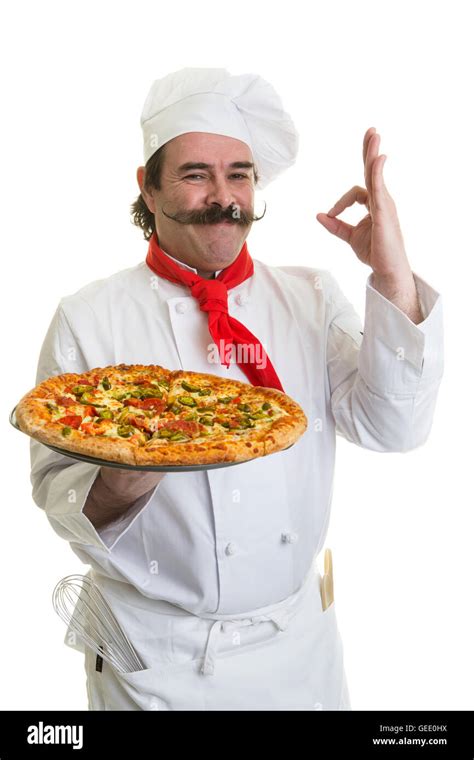 Italian pizza chef