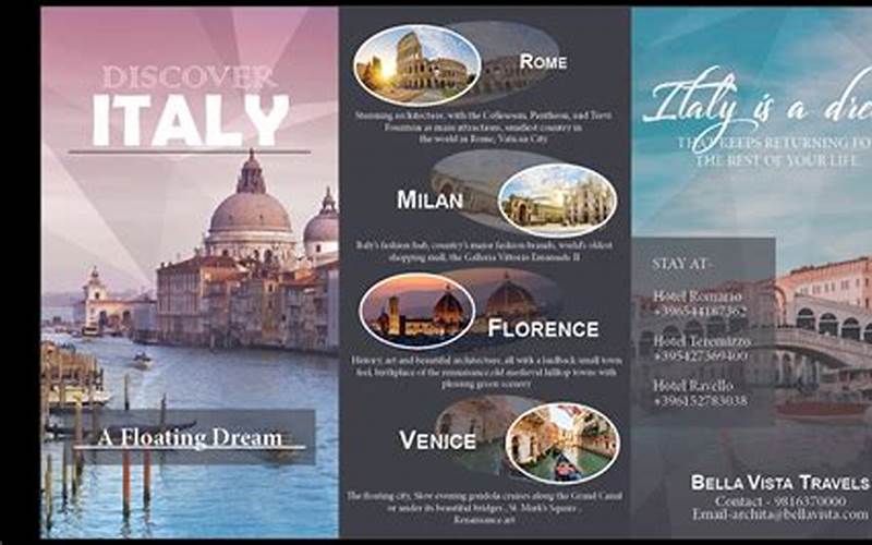 Italy Travel Brochure Pdf