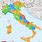 Italy Borders Map
