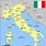 Italy Map Key